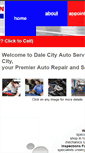 Mobile Screenshot of dalecityautoservices.com